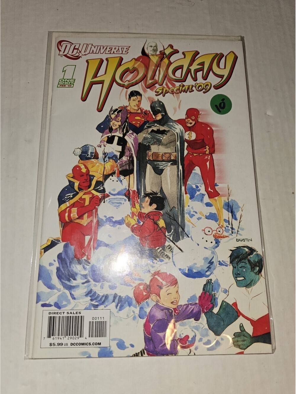DCU Holiday Special ‘09 One Shot 1st Print Cover A DC Comics 2010